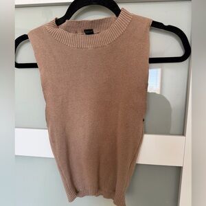 Forever 21 Beige Knit Top